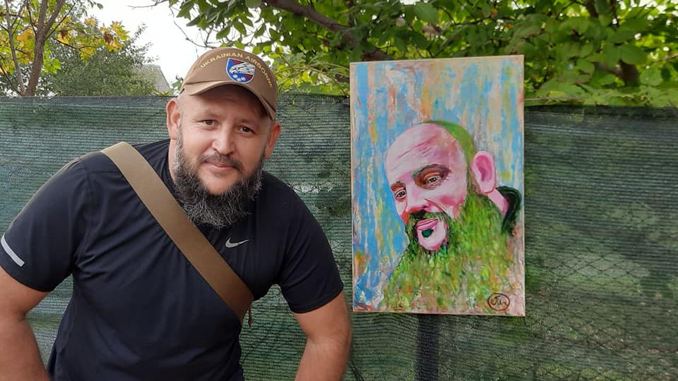 ветеран ато з миколаївщини відкрив персональну виставку картин